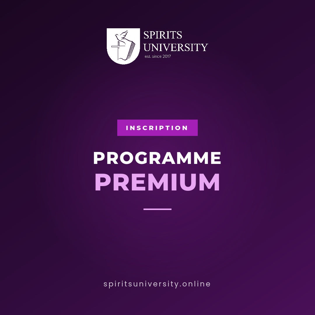 PROGRAMME PREMIUM I SPIRITS UNIVERSITY